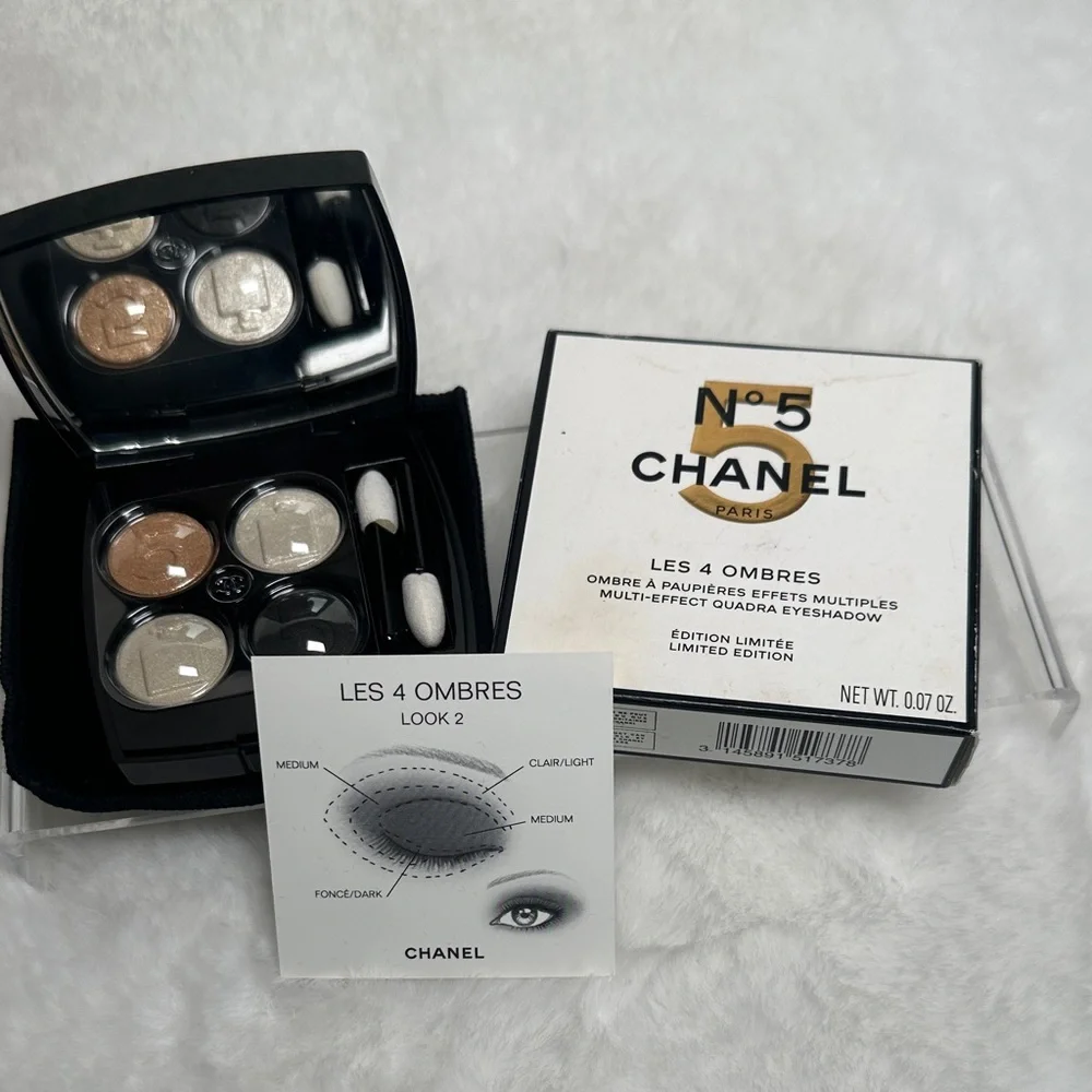 CHANEL Les 4 Ombres “Limited Edition” Eyeshadow Pallet - Picture 7 of 9